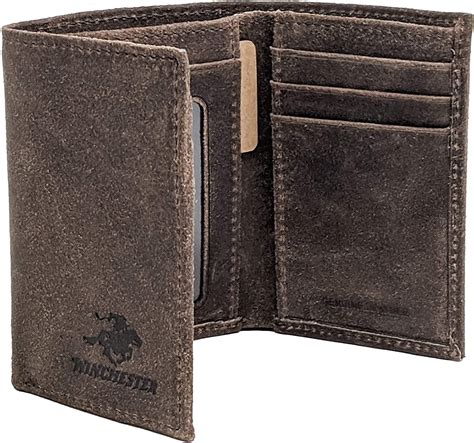 men's trifold rfid blocking wallet